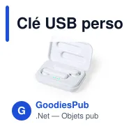 Clé USB personnalisable avec logo pour entreprises - Miniature 3