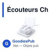 Écouteurs Bluetooth® Chargeur Benyer personnalisables avec logo - Miniature 2