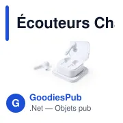 Écouteurs Bluetooth® Chargeur Benyer personnalisables avec logo - Miniature 3