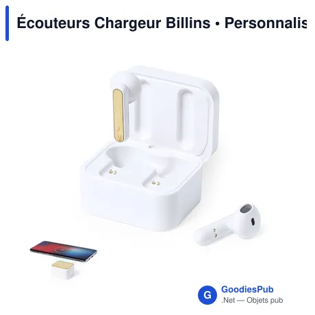 Écouteurs Chargeur Billins