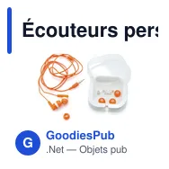 Écouteurs personnalisables Cort avec logo pour entreprises - Miniature 12