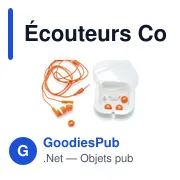 Écouteurs personnalisables Cort avec logo pour entreprises - Miniature 4