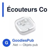 Écouteurs personnalisables Cort avec logo pour entreprises - Miniature 5