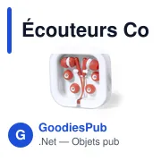 Écouteurs personnalisables Cort avec logo pour entreprises - Miniature 6