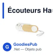 Écouteurs Haut-Parleurs Gissel - Miniature 1