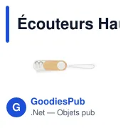Écouteurs Haut-Parleurs Gissel - Miniature 3