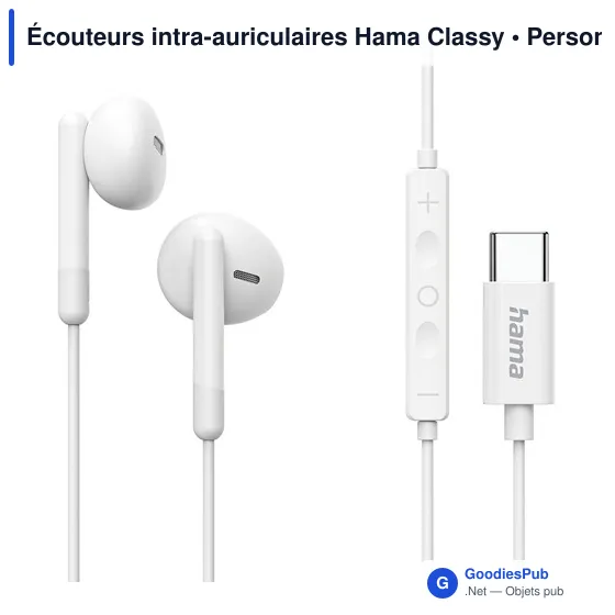 Écouteurs intra-auriculaires Hama Classy - Image 2