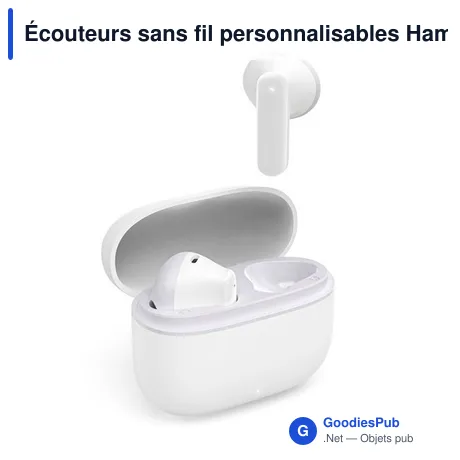 Écouteurs sans fil personnalisables Hama Freedom Light II avec logo