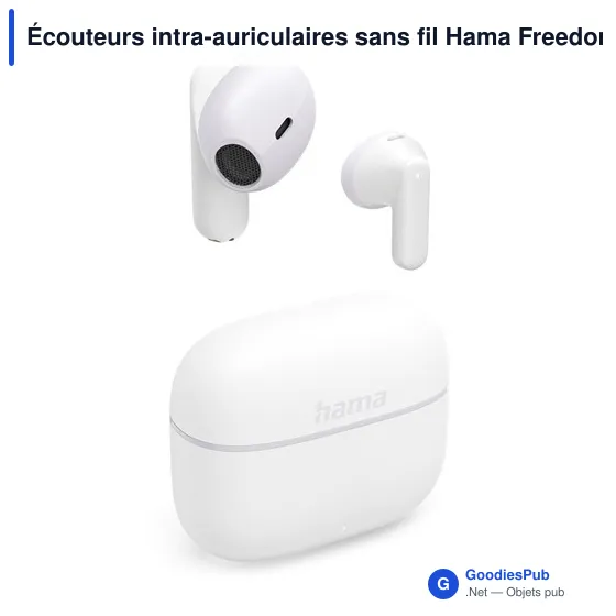Écouteurs intra-auriculaires sans fil Hama Freedom Light II - Image 2