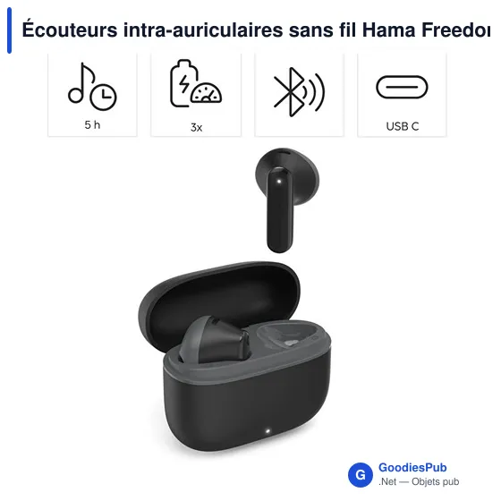 Écouteurs intra-auriculaires sans fil Hama Freedom Light II - Image 23
