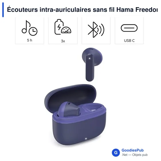 Écouteurs intra-auriculaires sans fil Hama Freedom Light II - Image 31