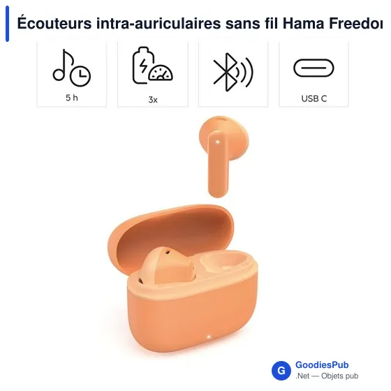 Écouteurs intra-auriculaires sans fil Hama Freedom Light II - Image 39
