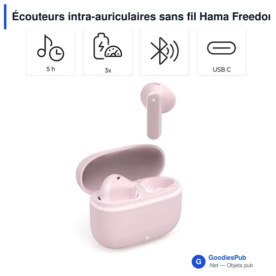 Écouteurs intra-auriculaires sans fil Hama Freedom Light II - Image 47