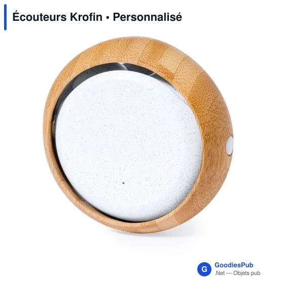 Écouteurs Bluetooth personnalisables avec logo - Krofin - Image 7
