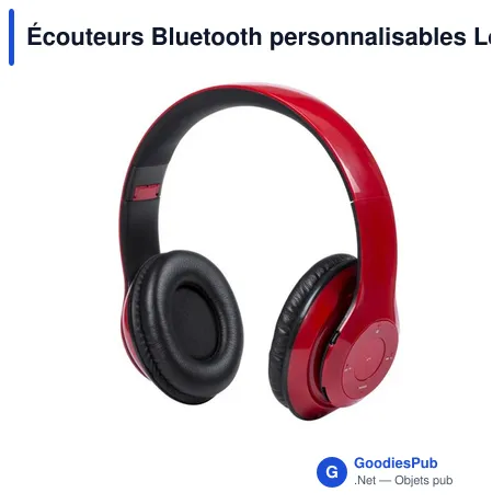 Écouteurs Bluetooth personnalisables Legolax avec logo