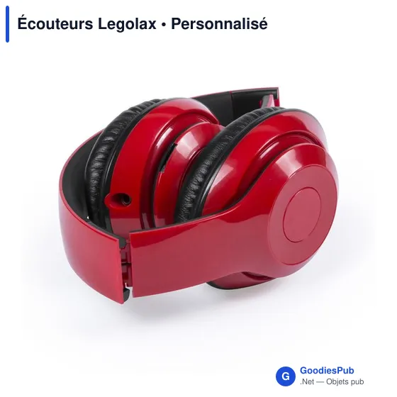 Écouteurs Bluetooth personnalisables Legolax avec logo - Image 3