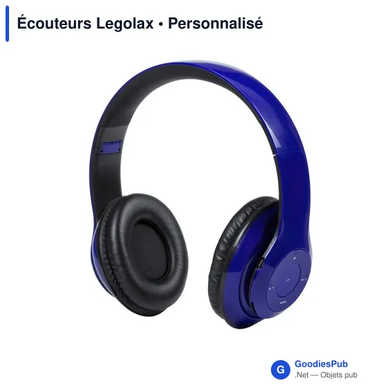 Écouteurs Bluetooth personnalisables Legolax avec logo - Image 5