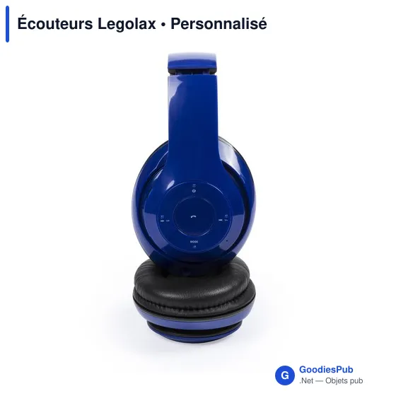 Écouteurs Bluetooth personnalisables Legolax avec logo - Image 8