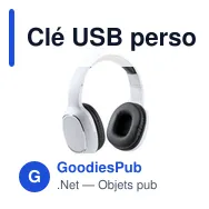 Clé USB personnalisable avec logo pour entreprises - Miniature 2