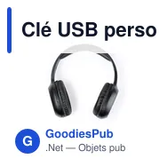 Clé USB personnalisable avec logo pour entreprises - Miniature 3