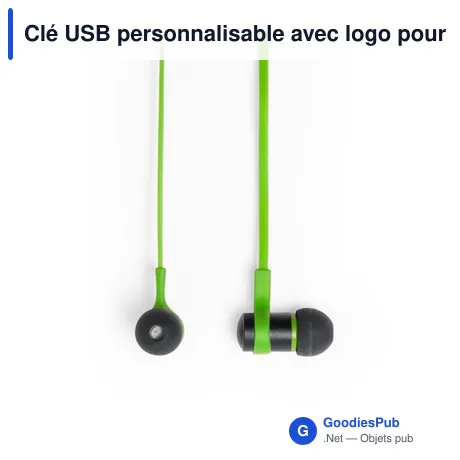 Clé USB personnalisable avec logo pour entreprises et événements
