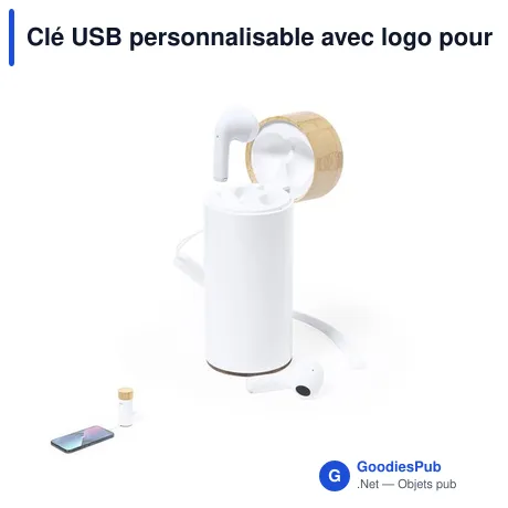 Clé USB personnalisable avec logo pour entreprises