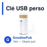 Clé USB personnalisable avec logo pour entreprises - Miniature 3