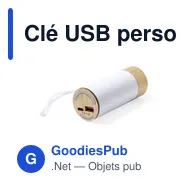 Clé USB personnalisable avec logo pour entreprises - Miniature 4