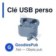 Clé USB personnalisable avec logo pour entreprises - Miniature 1