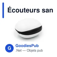 Écouteurs sans fil personnalisables avec logo | Alden - Miniature 7