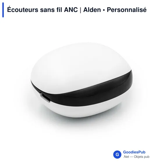 Écouteurs sans fil personnalisables avec logo | Alden - Image 7