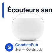 Écouteurs sans fil personnalisables avec logo | Alden - Miniature 9