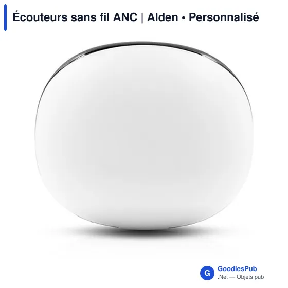Écouteurs sans fil personnalisables avec logo | Alden - Image 9