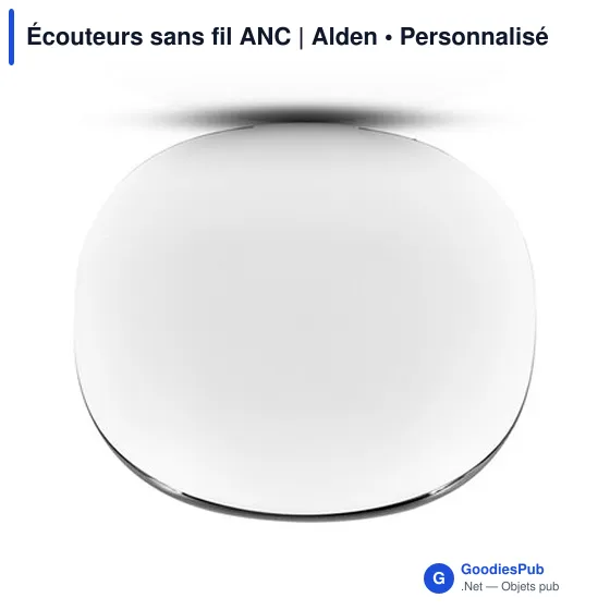 Écouteurs sans fil personnalisables avec logo | Alden - Image 10