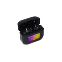 Variante Noir - Écouteurs sans fil personnalisables ANC à écran tactile LCD avec logo - LCD