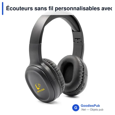 Écouteurs sans fil personnalisables avec logo - Riguel