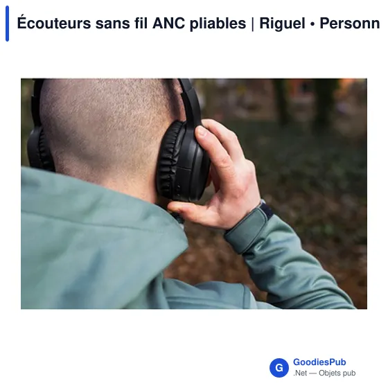 Écouteurs sans fil personnalisables avec logo - Riguel - Image 2