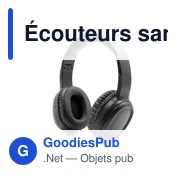 Écouteurs sans fil personnalisables avec logo - Riguel - Miniature 3