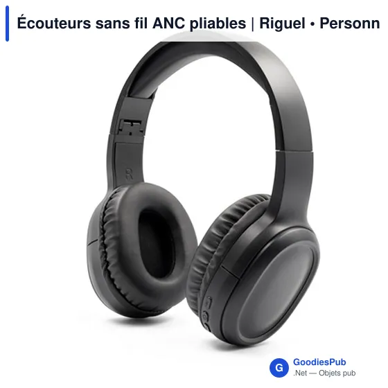 Écouteurs sans fil personnalisables avec logo - Riguel - Image 3