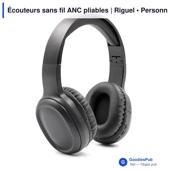 Écouteurs sans fil personnalisables avec logo - Riguel - Image 4
