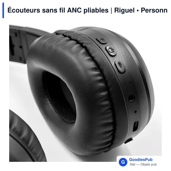 Écouteurs sans fil personnalisables avec logo - Riguel - Image 7