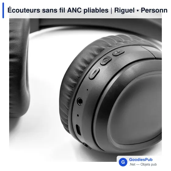 Écouteurs sans fil personnalisables avec logo - Riguel - Image 8