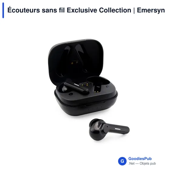 Écouteurs sans fil personnalisables avec logo - Emersyn - Image 1
