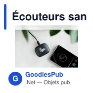 Écouteurs sans fil personnalisables avec logo - Emersyn - Miniature 11