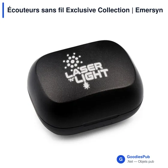 Écouteurs sans fil personnalisables avec logo - Emersyn - Image 3