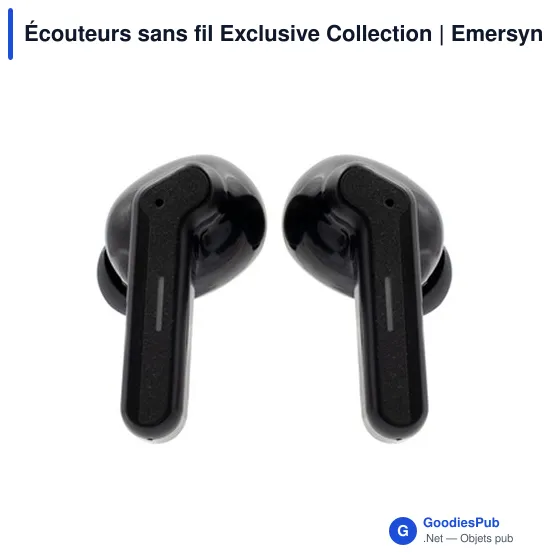 Écouteurs sans fil personnalisables avec logo - Emersyn - Image 5