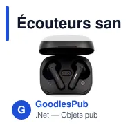 Écouteurs sans fil personnalisables avec logo - Emersyn - Miniature 6