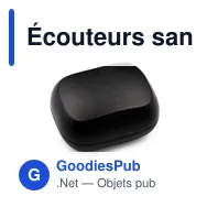 Écouteurs sans fil personnalisables avec logo - Emersyn - Miniature 7
