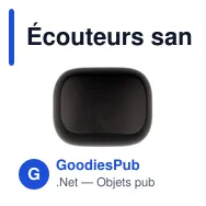 Écouteurs sans fil personnalisables avec logo - Emersyn - Miniature 8