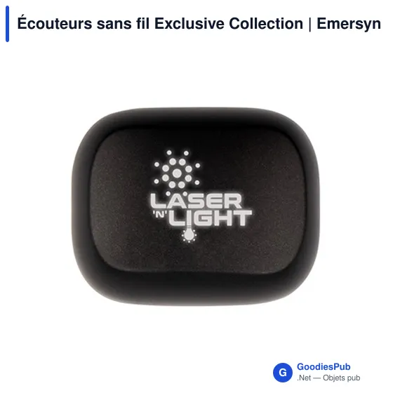 Écouteurs sans fil personnalisables avec logo - Emersyn - Image 9